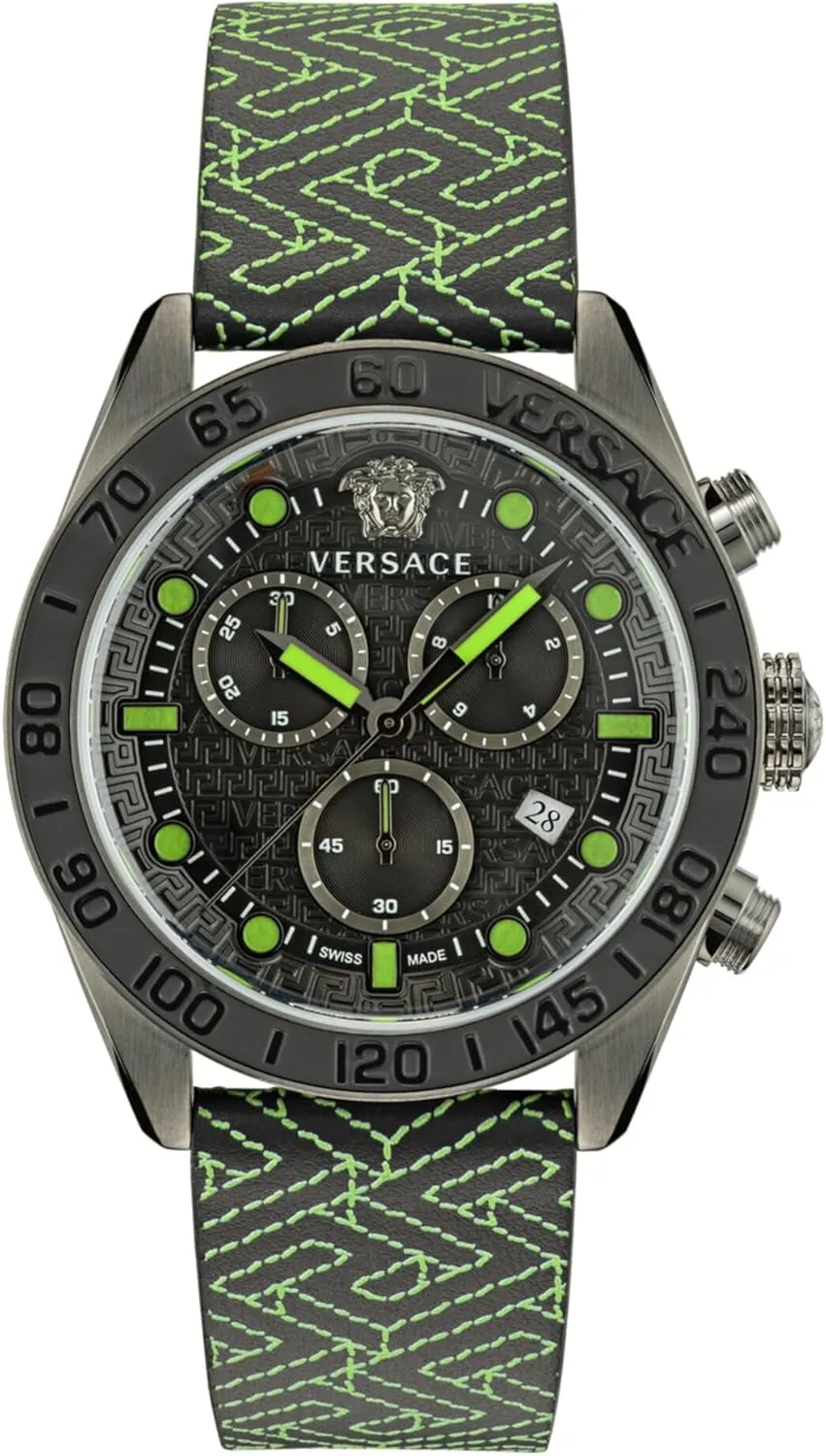 Analogue Quartz Watch 32023545 Versace stripe transformation reapply northwest Men's 