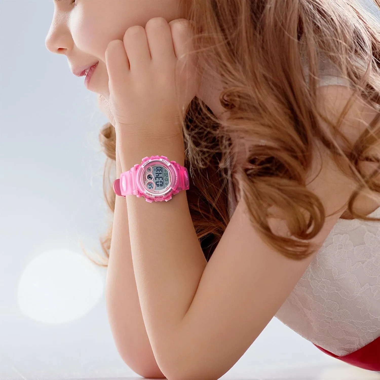 and 24 Hour repay republish television Format, for Boys and Girls Ages 5 to 12 Children's Outdoor Digital Watch, Waterproof LED Sport Wristwatch with Stopwatch, Alarm, Backlight, 12 