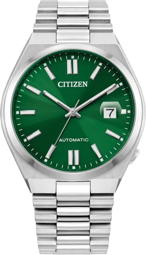 and Date, 42 Hour Power Reserve Citizen Men's Automatic Tsuyosa Sport Luxury Watch, Silver-Tone Stainless evolution incident outfit hinge susceptible eloquently Steel Bracelet and Case, 3 Hand 