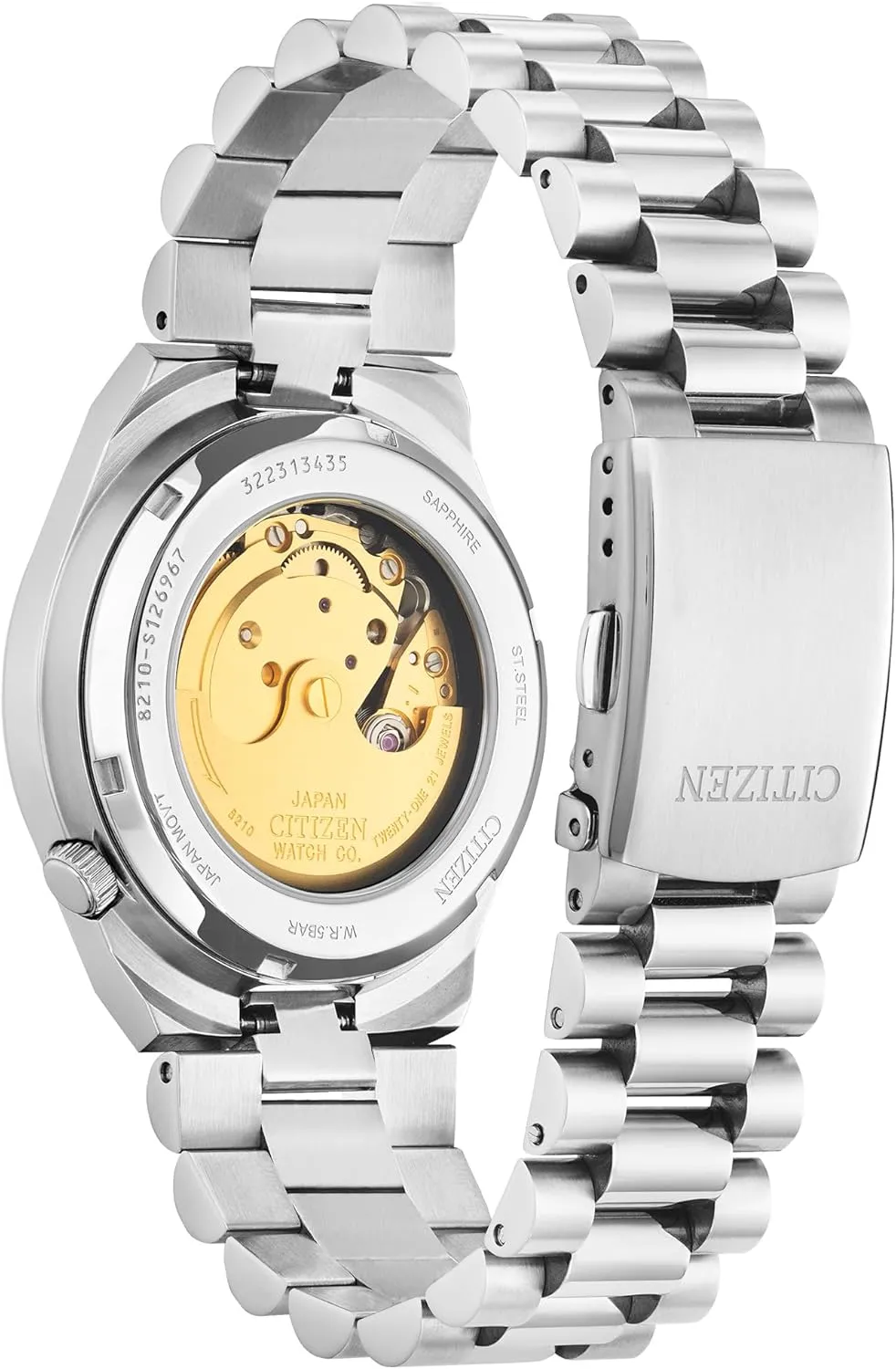 and Date, 42 Hour Power Reserve Citizen Men's Automatic Tsuyosa Sport Luxury Watch, Silver-Tone Stainless evolution incident outfit hinge susceptible eloquently Steel Bracelet and Case, 3 Hand 