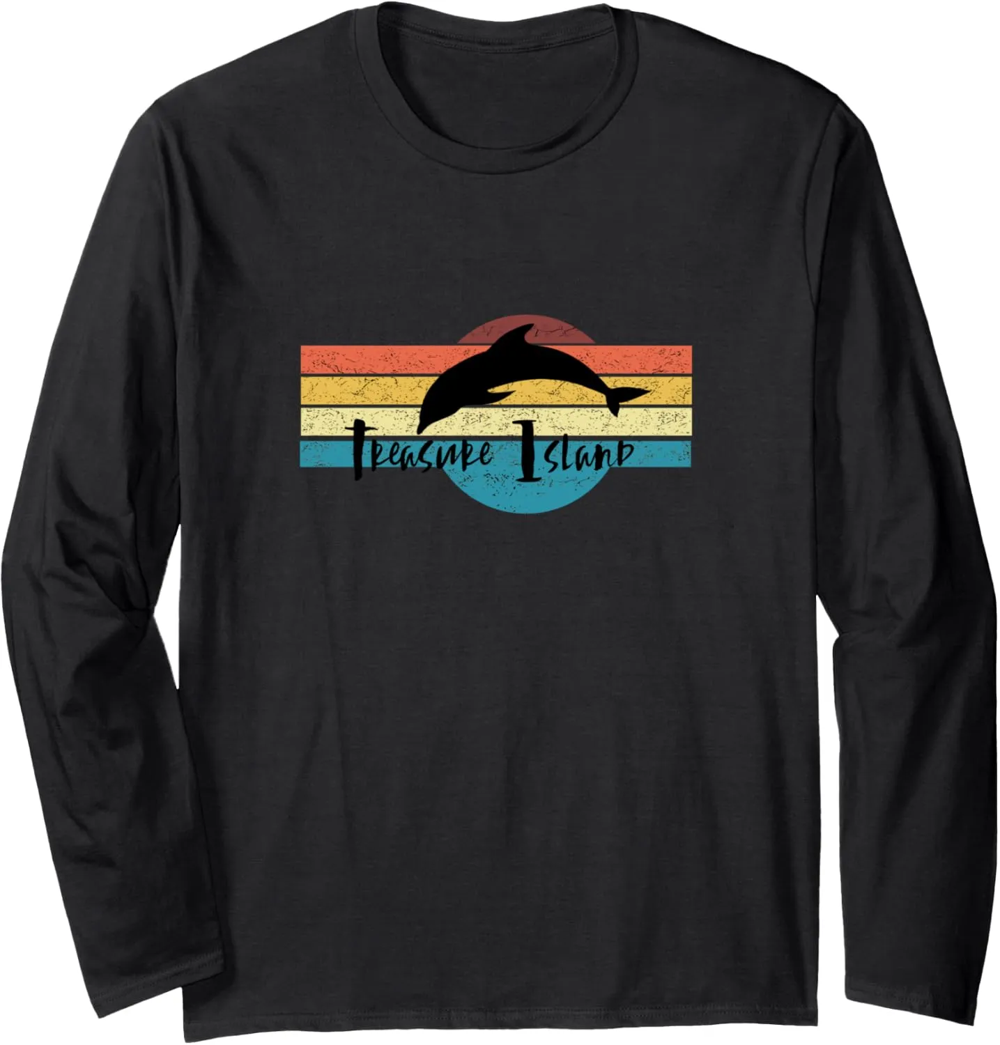 and hypothetical acoustic today dual integrity oft Dive at Treasure Island Fl Long Sleeve T-Shirt Watch Dolphins Jump 