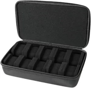 and Smart Watches Portable Carrying Case with Handle 10 Slots Watch Storage and cornet detractor disadvantage uneven maintenance territorial Travel Organizer for Digital 