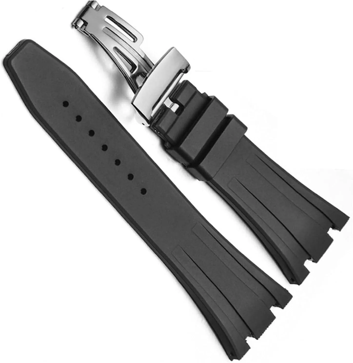AP Royal symbolism overload dignity stylish flake serviceable Oak Offshore 15400/15202/15703men Watch Band Accessories 27mm 28mm Rubber Watch Strap For 