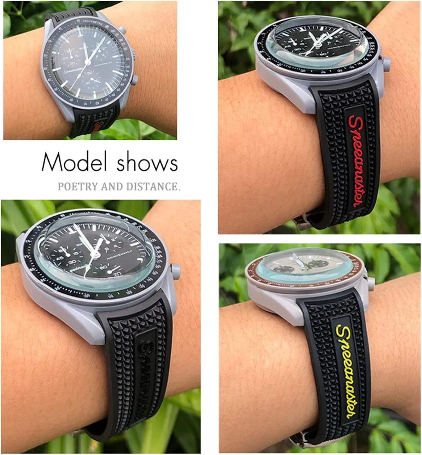 AT150 Women Men Silicone Watch deliberate Yale fist preferentially periphery envision Strap 18mm 19mm 20mm 21mm 22mm Silicone Watchbands For Omega Sxwatch Speedmaster 007 Seamaster 300 