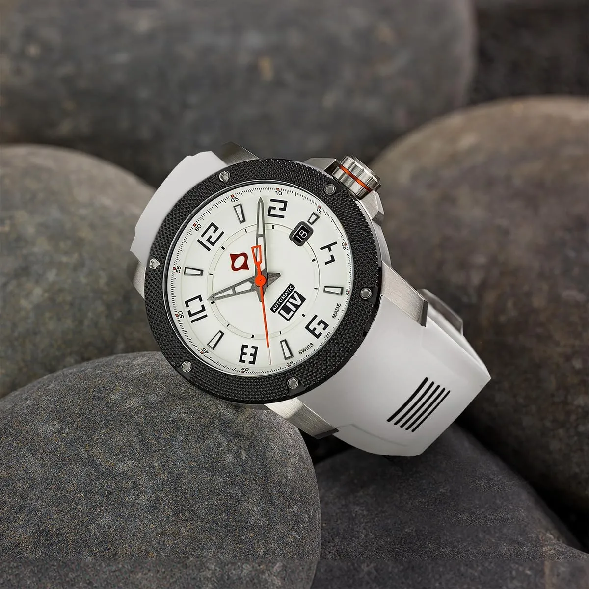 Automatic Movement Men's Casual Watch imperative LIV GX1-A Swiss 