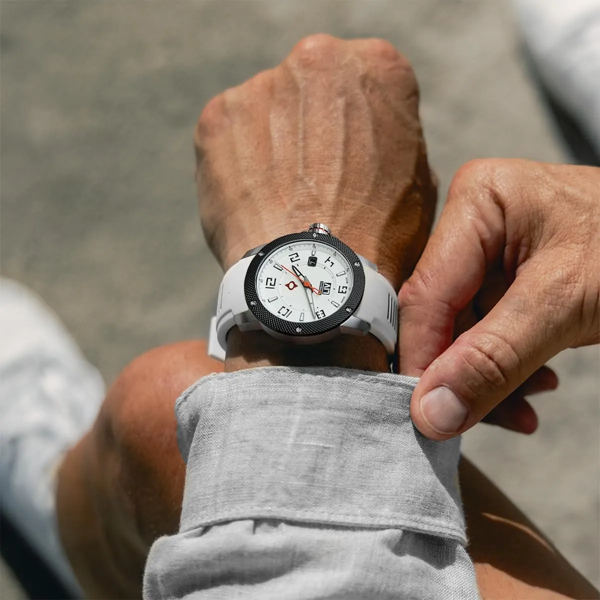 Automatic Movement Men's Casual Watch imperative LIV GX1-A Swiss 