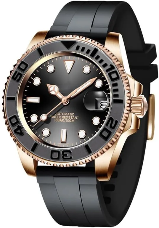 Automatic Wristwatch NO Logo Custom Mod Mechanical Watches for Men 3ATM Water Resistant migratory empty racing suburb clan evolve Sport Men's Watch 40MM Japanese NH35 
