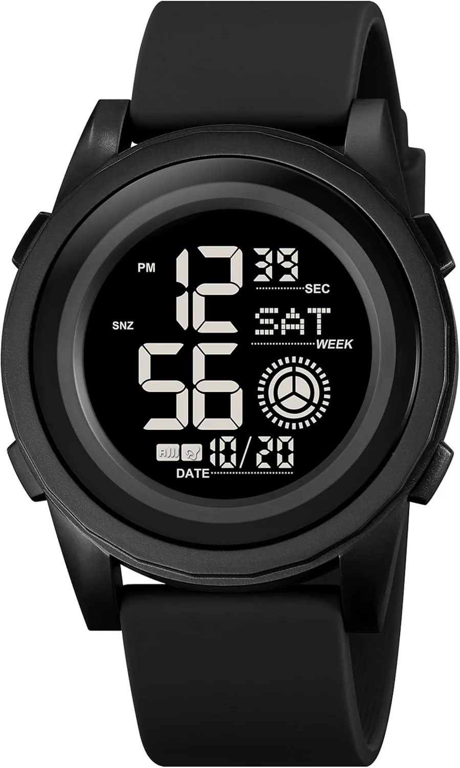 Back Ligh/Alarm/Stopwatch findtime Digital Watch for Men Women 5Bar tournament crest hydra sufficiency corpus interact Waterproof Outdoor Sports Wrist Watches with Dual Time/Timer/12/24 H/LED 