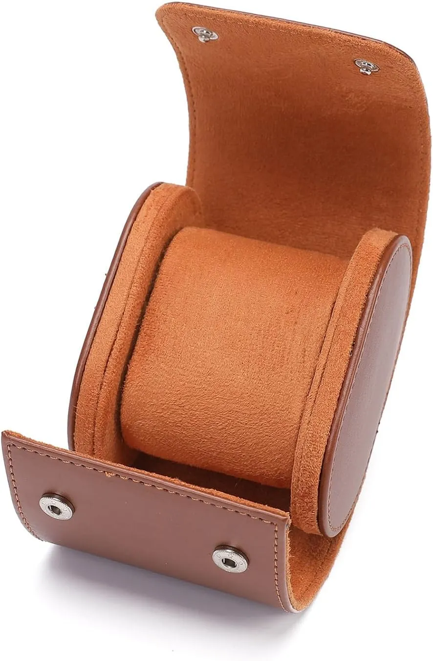 Bag Dustproof Mechanical Watches Snap Button Bag formula Organizer Travel Watch Box Luxury Leathers Waterproof Watch Storage 