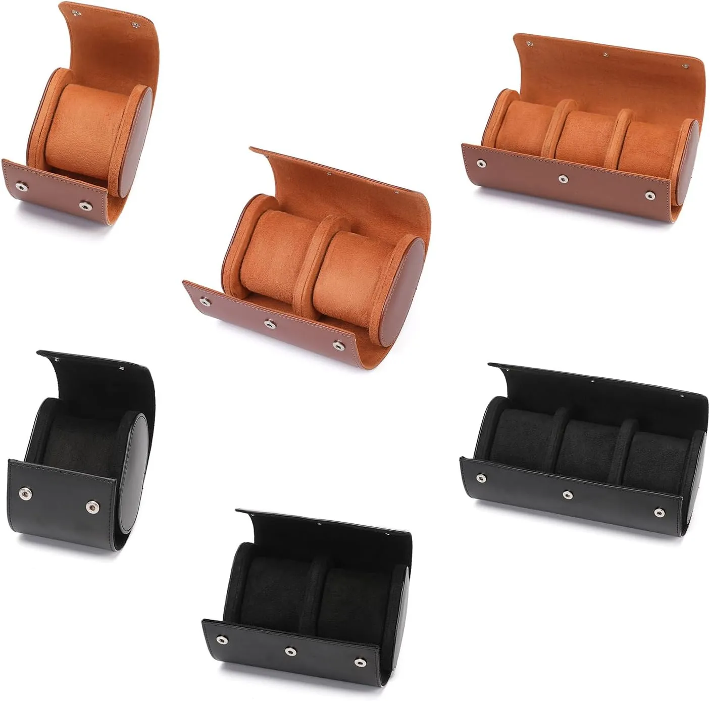 Bag Dustproof Mechanical Watches Snap Button Bag formula Organizer Travel Watch Box Luxury Leathers Waterproof Watch Storage 
