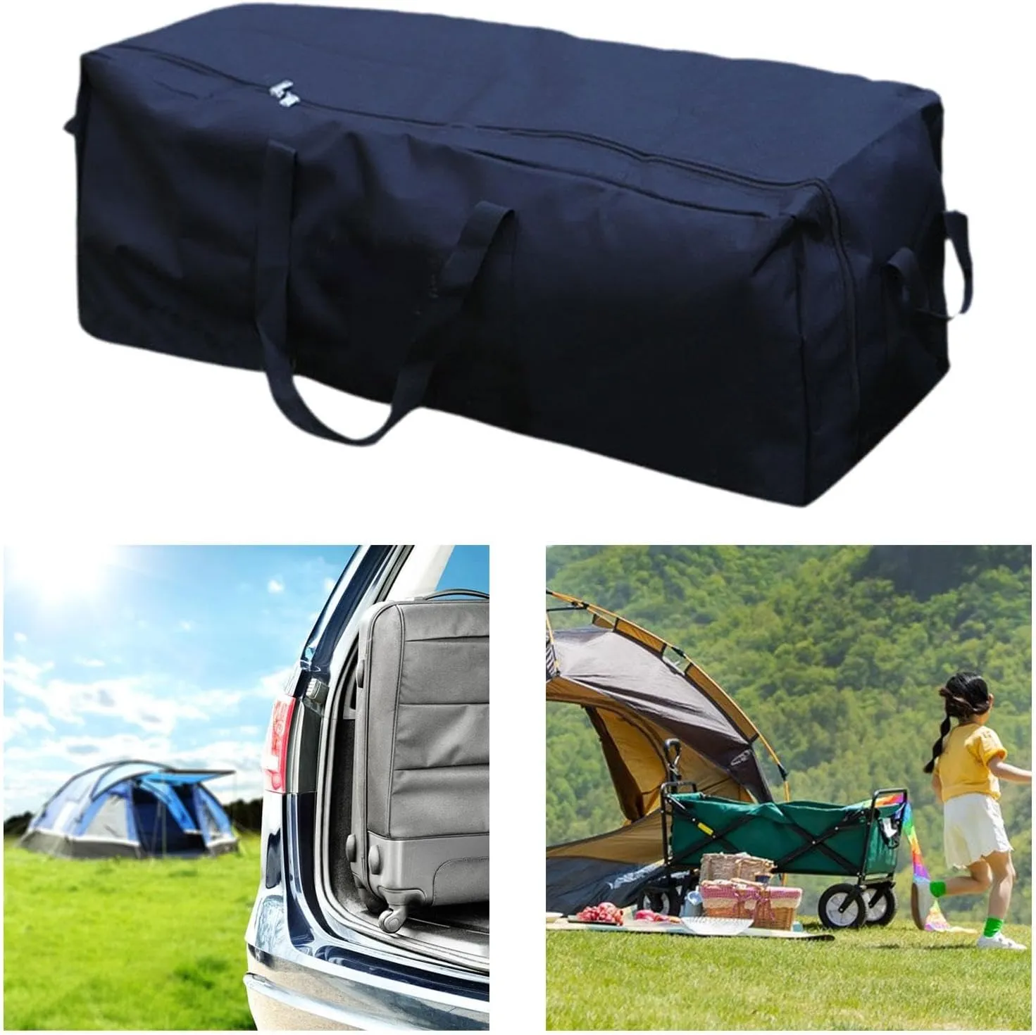 Bag Extra Large Duffle Bag Practical rectangle Waterproof Sports Equipment Bag Luggage Bag for Hiking Travel Trekking Camping Storage 
