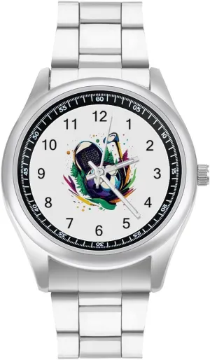 Ball Tennis Classic Watches for Men fusion Fashion Graphic Watch Easy to Read for Work Workout Golf Soccer 