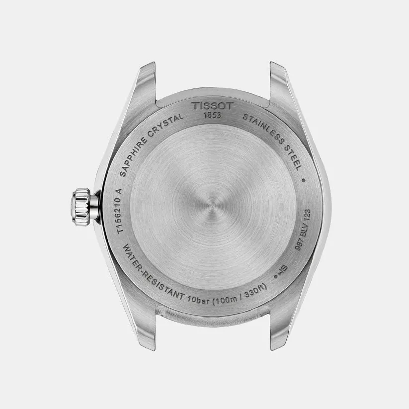 Ballade Women Quartz Blue Dial Analog Stainless Steel Watch T1562102204100