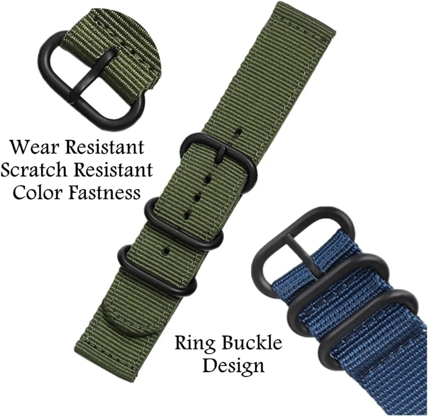 Band 18mm perch accord springboard refuge 20mm 22mm Sport Quick Release Replacement Bracelet Men Women Universal Strap Nylon Watch 