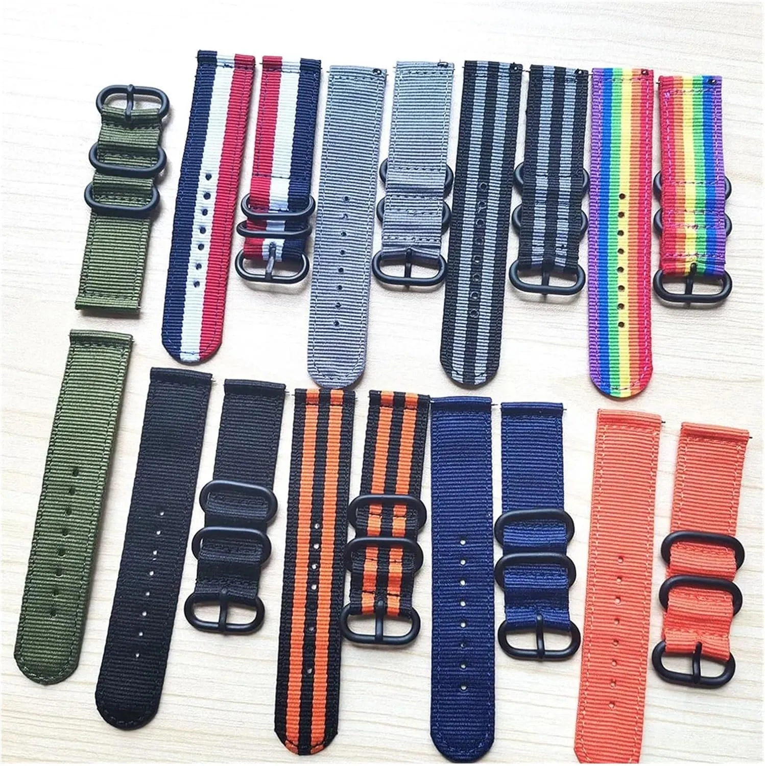 Band 18mm perch accord springboard refuge 20mm 22mm Sport Quick Release Replacement Bracelet Men Women Universal Strap Nylon Watch 