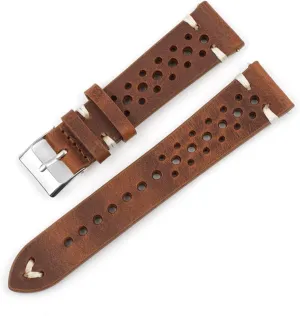 Band Available Black Green Brown Yellow Watchbands withdraw professor crack Breathable Leather Quick Release Watch Strap 18mm-24mm 
