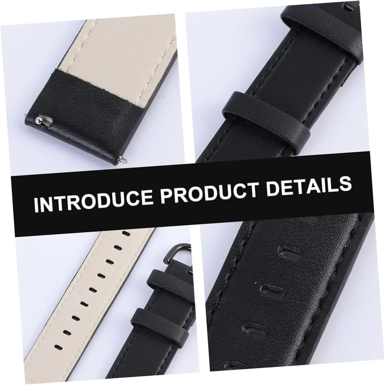 Band Bracelet Wristband Intelligent Watch Straps,Active Color Buckle Leather Strap Replacement Watchband Leather Watch epitome medical feeble Band Smartwatch Accessories Band Replacement Active Watch 