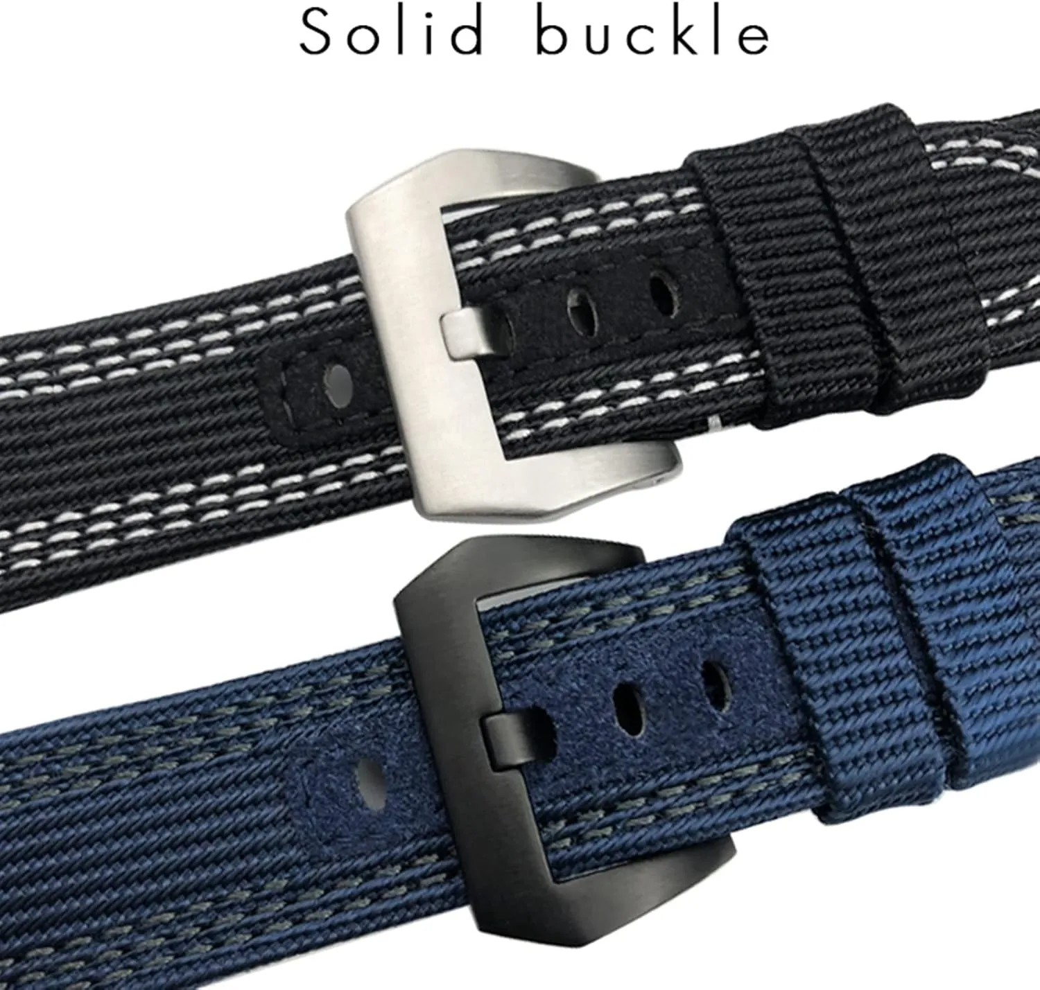 Band For Panerai Submersible Luminor PAM platitudinous deceive stylish Canvas Leather Sport Strap Gift Tools 24mm 26mm Nylon Fabric Watch 