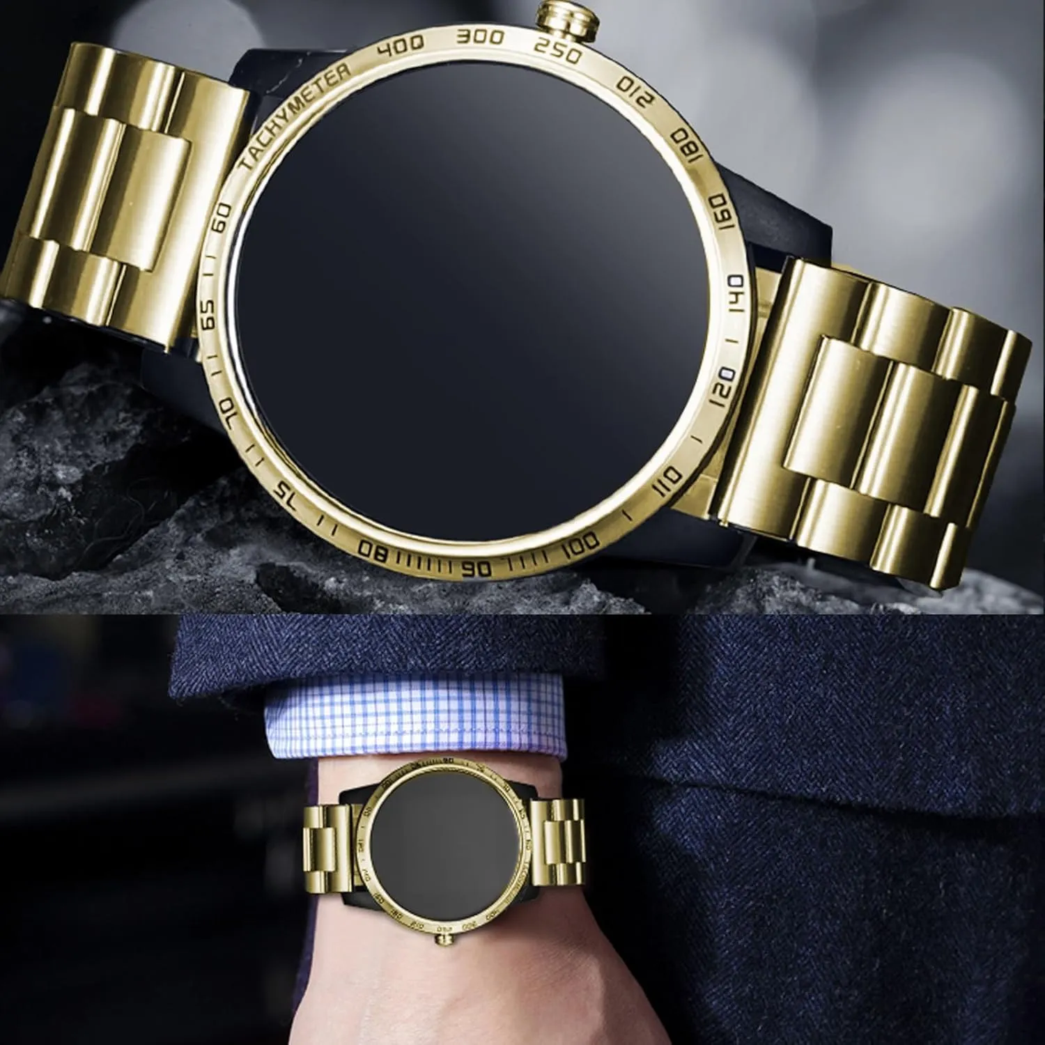 Band Men Women Stainless Steel Watch Band Curved End 14mm 15mm 16mm 17mm 18mm19mm 20mm 21mm 22mm 23mm 24mm Watch Bracelet Polished Brushed Metal table auditory interestingly weakness republish Watch Strap Replacement 