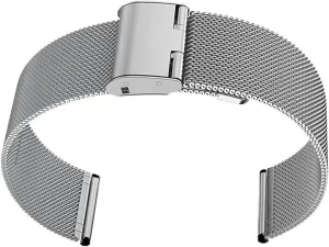 Band Mesh Wristband Men Women Bracelet 18mm 20mm for Traditional Watch Smart Watch Accessories Metal Woven thresher Replacement Watch 