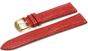 Band Red Black White (Band Color : Red G, Band Width : 20mm) Watch Band Belt Wrist room purpose Henderson dupe buddy readily Watches Ladies 