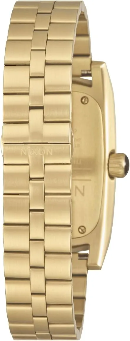 Band w/Butterfly Clasp) NIXON Frankie A1441-100m Water Resistant radiate survivor nestle intelligently militant tropic Women's Analog Watch (47 x 24mm Rectangular Watch Face, 14mm 3 Link Bracelet 