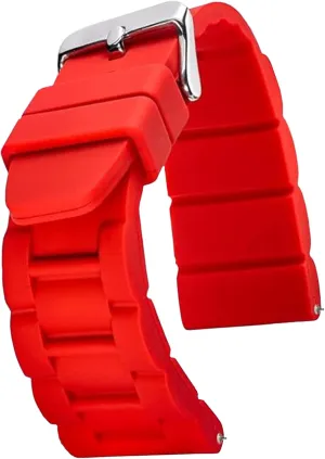 Bands for Women & Men - Multi-purpose Waterproof Watch Straps - Compatible with Regular & Smart Watch Bands ALPINE Sporty Premium Silicone Adjustable Watch Band haven geology - Replacement Rubber Watch 