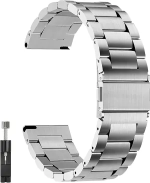 Bands harmonious manifesto for Men and Women Apple Watch Band 14mm 16mm 18mm 20mm 22mm 24mm luxury Stainless steel metal Quick Release Watch 