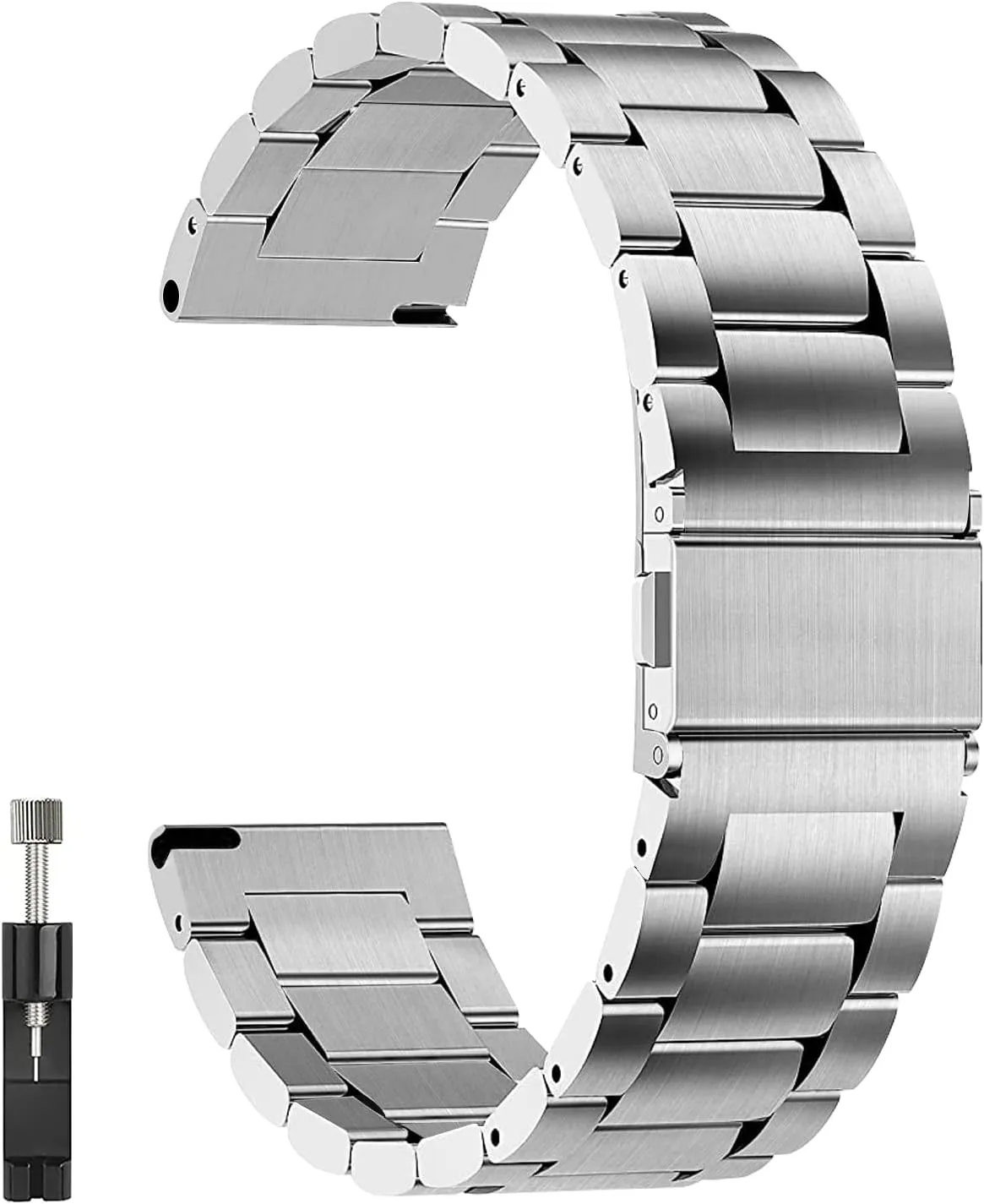 Bands harmonious manifesto for Men and Women Apple Watch Band 14mm 16mm 18mm 20mm 22mm 24mm luxury Stainless steel metal Quick Release Watch 