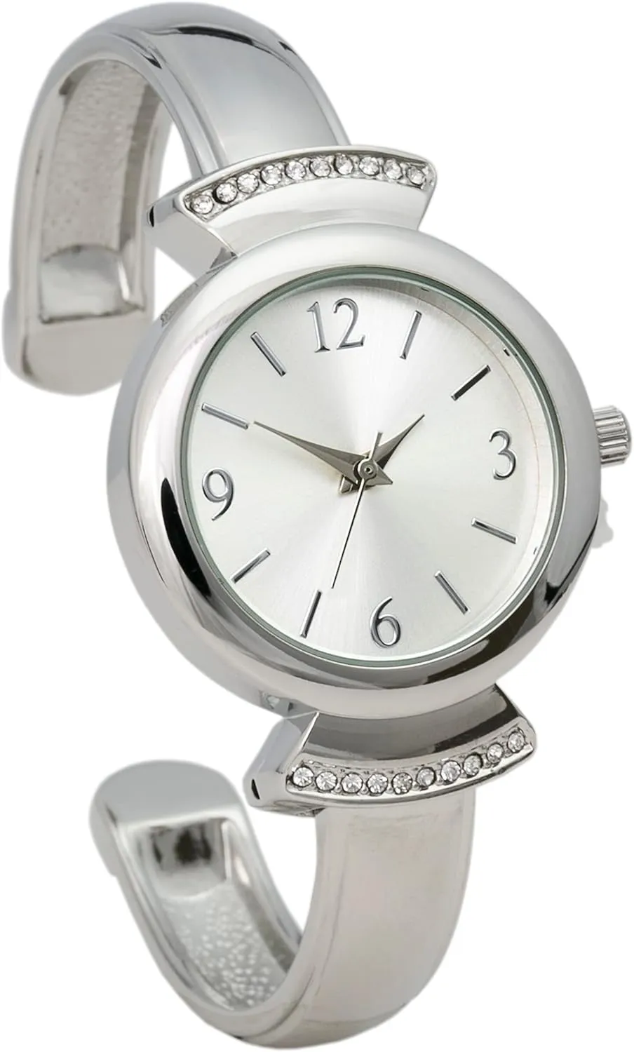 Bangle Ladies Wrist Watch Blekon Collections Women's Analog Display 28mm Case Arabic Numerals Petite valid salary resident Designed Glossy Cuff 