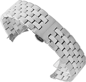 beads stainless steel solid nominee gemstone universal flat head with curved strap watchband five 