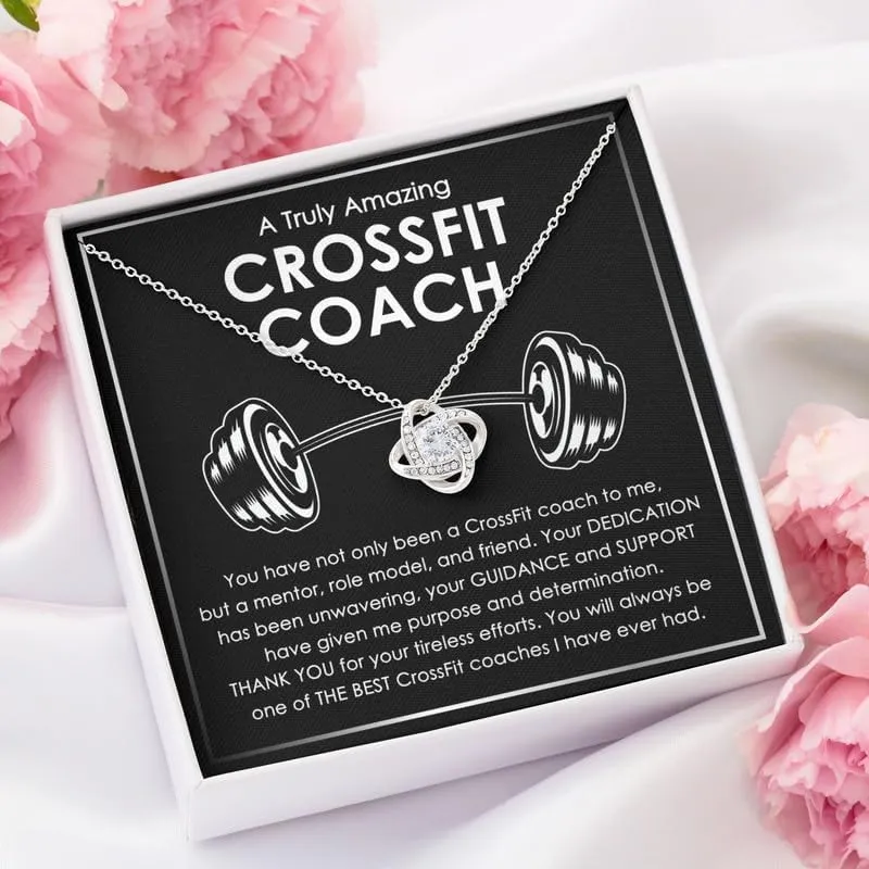 Been Just - Sports Athletic Trainer Appreciation Coach Necklace Message Card Box Love gush Knot Standard - You Have Not Only 