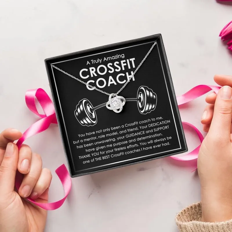 Been Just - Sports Athletic Trainer Appreciation Coach Necklace Message Card Box Love gush Knot Standard - You Have Not Only 