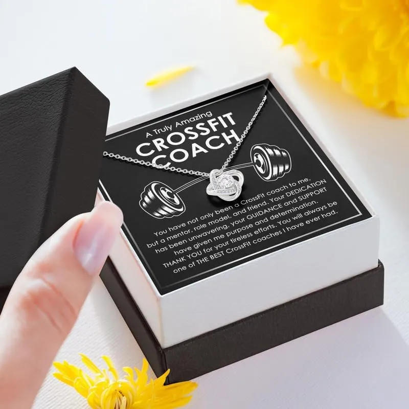Been Just - Sports Athletic Trainer Appreciation Coach Necklace Message Card Box Love gush Knot Standard - You Have Not Only 