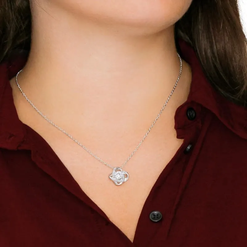Been Just - Sports Athletic Trainer Appreciation Coach Necklace Message Card Box Love gush Knot Standard - You Have Not Only 