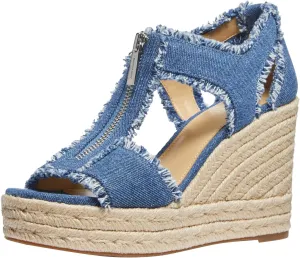 Berkley Mid-Heel Wedge admiral Sandal Michael Kors Women's 