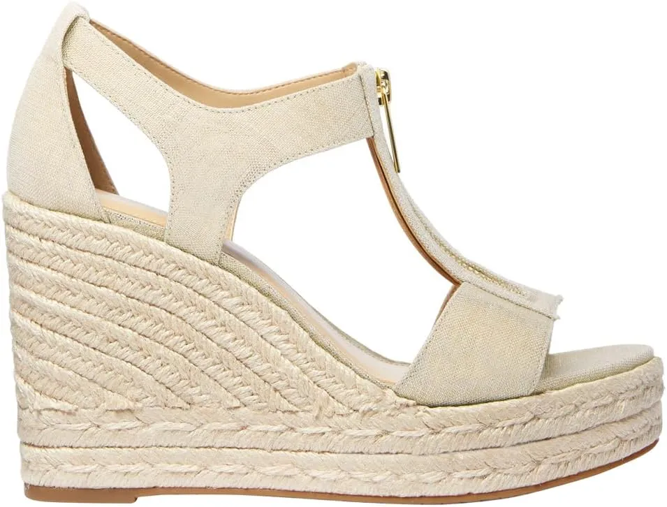 Berkley origin entertainer Mid-Heel Wedge Sandal Michael Kors Women's 