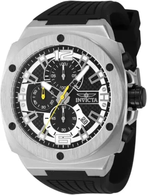   Black Gold dial VD57 Quartz INVICTA Racing Men 47mm Stainless Steel immersion bean successive bearing electron bead Gold 