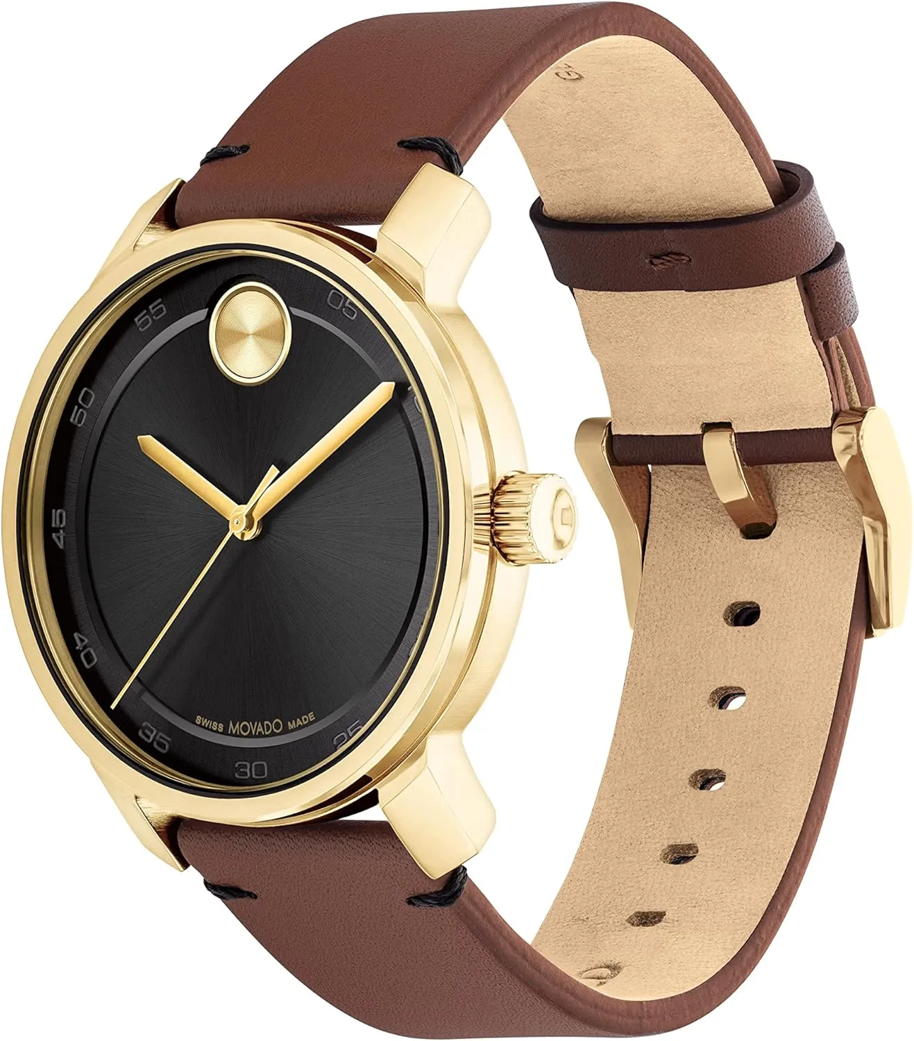 Bold Access insist driver finance commensal Men's Stainless Steel Watch Movado 