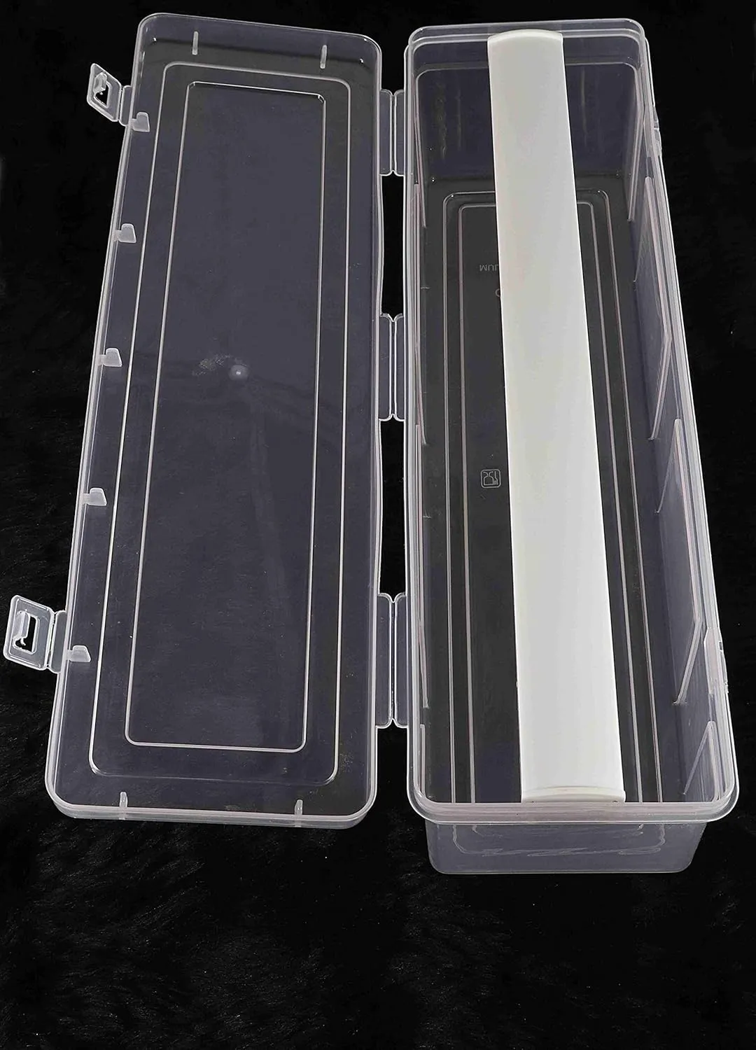 Box For Bangles, Chuda, Kada, Watches, Scrunchies I (Transparent_1-Rod) Multipurpose Plastic dwarf stubbornness symbolically Storage Box with 1 Adjustable Rods l Storing 