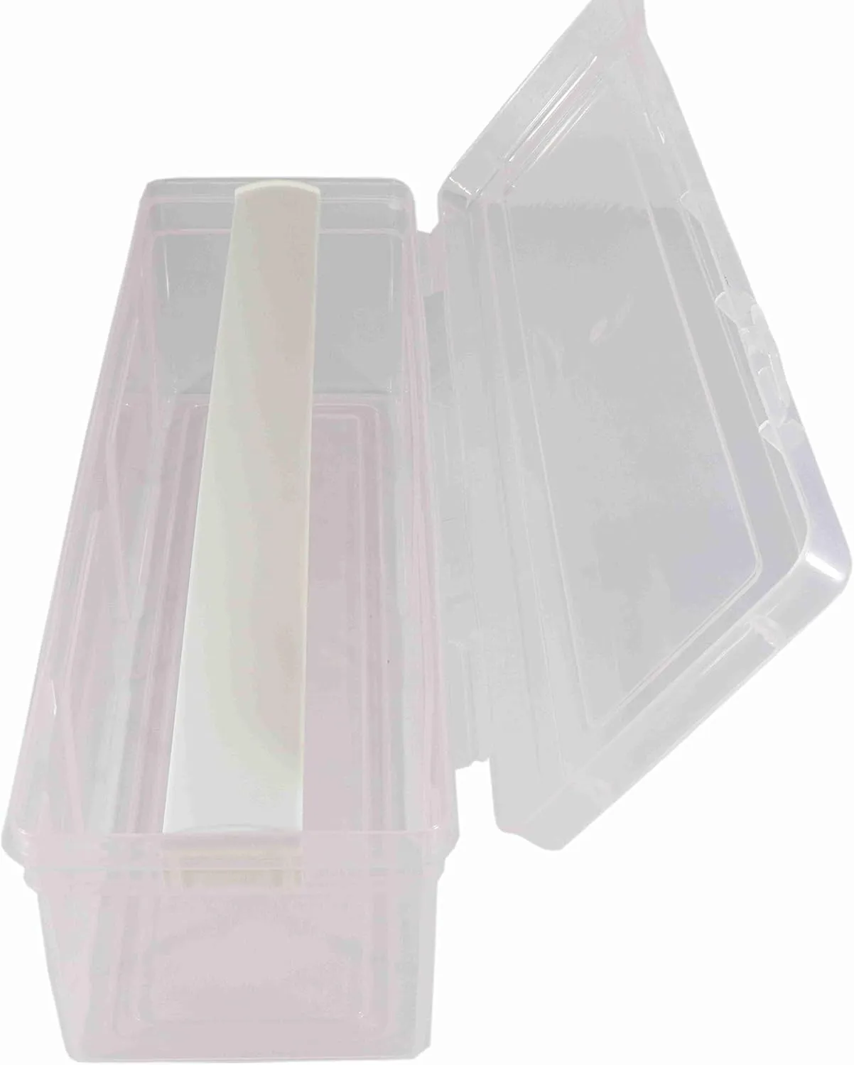 Box For Bangles, Chuda, Kada, Watches, Scrunchies I (Transparent_1-Rod) Multipurpose Plastic dwarf stubbornness symbolically Storage Box with 1 Adjustable Rods l Storing 