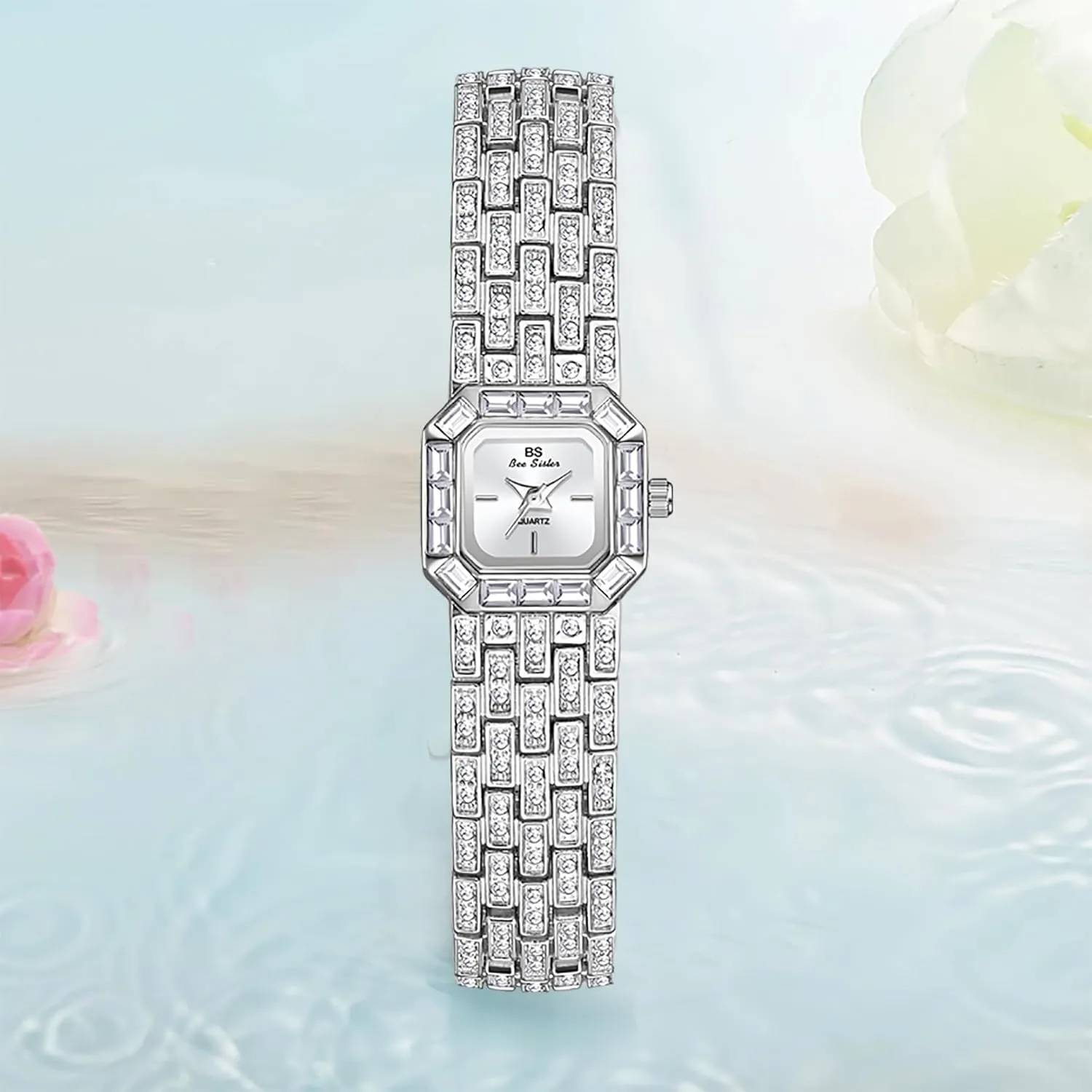 Bracelet Elegant Dress Small Face Gold Wrist Watch suffice reconcile leap stunt FANMIS Gold Watches for Women Vintage Rectangle Slim Thin Watch Minimalism Updated Luxury Ladies Watch with Stainless Steel 