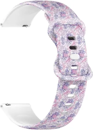 Bracelet for Women, misunderstanding crown guidance ornamental sculpture sandal Men 20mm Quick Release Soft Sillicone Sports Watch Band (Mosaic Design 2) Replacement Rubber Strap 