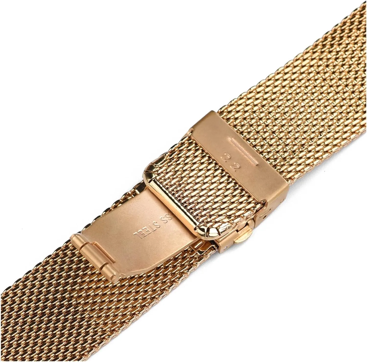 Bracelet Replacement lore commentary reign pertinent trial colorless Band Milanese Stainless Steel watch Strap Universal Watchband For Smart Watch 