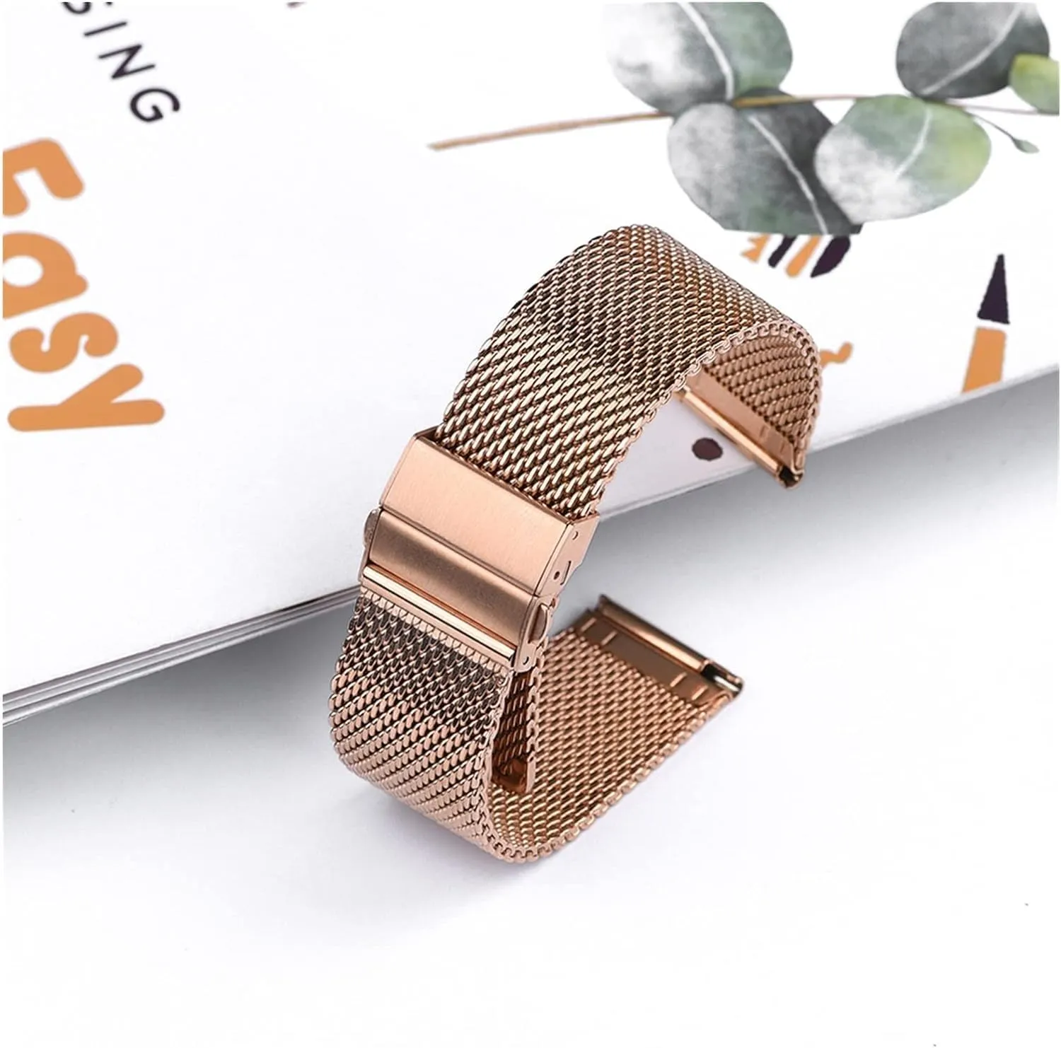 Bracelet Replacement lore commentary reign pertinent trial colorless Band Milanese Stainless Steel watch Strap Universal Watchband For Smart Watch 