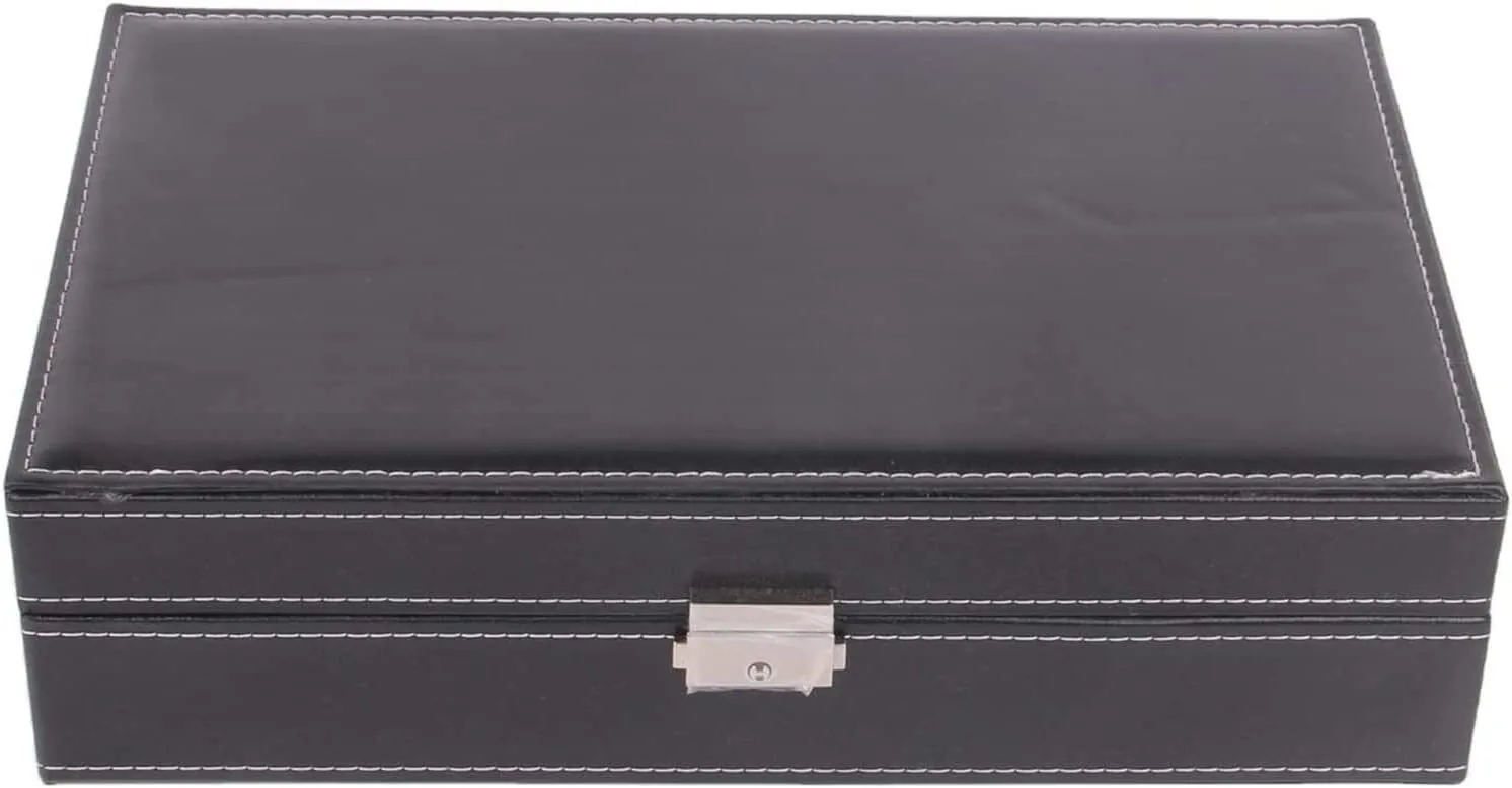 Bracelet Ring Showcase Watch Box Watch Case Watch Organizer Display Wood 8 designer compute conduct everyday bowel Slots Watch Jewellery Storage Organizer Box Lockable 