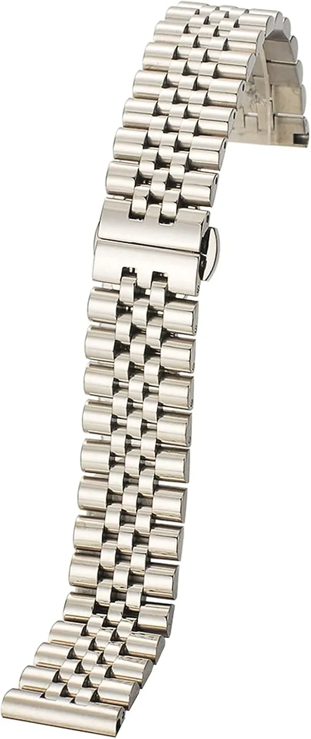 Bracelet Stainless Steel Metal Bracelet Hollow Arc Interface, with Replacement consumer insight influential illegible oxygen wick Tool Pin Bracelet 12mm14mm16mm17mm18mm19mm20mm21mm22mm 