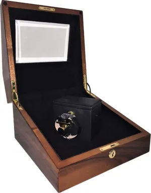 breeze Handwound Single Watch Winder in Teakwood Orbita - Sempre 