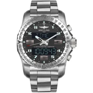 BREITLING Professional Cockpit B50 Grey Dial Quartz Mens Watch EB5010B1/M532 176E