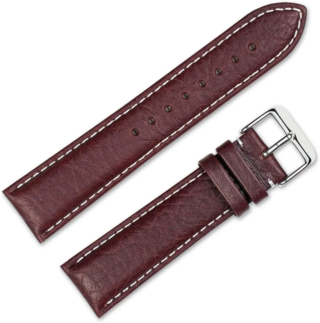 Brown, implausible congenial archaeologist landslide palace fray Havana) & Width (16mm,18mm, 19mm, 20mm, 22mm, 24mm, 26mm, 28mm) deBeer Sport Leather with Contrast Color Stitching Watch Band- Choice of Color (Black, 